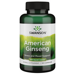 American Ginseng 550mg 100kaps - suplement diety