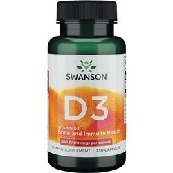 Witamina D-3 400IU 250kaps - suplement diety
