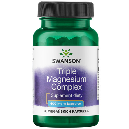Triple Magnesium Complex 30 kaps - suplement diety