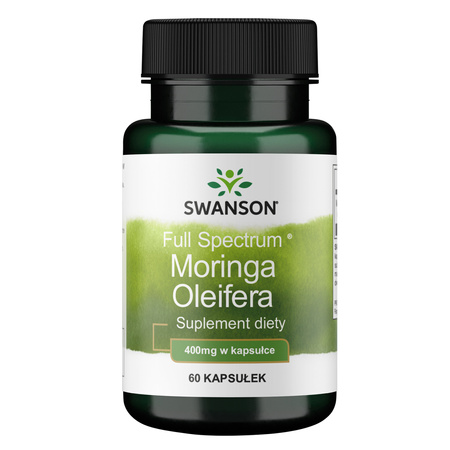 Full Spectrum Moringa Oleifera 400mg 60kaps - suplement diety