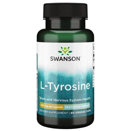 AjiPure L-Tyrozyna 500mg 60kaps - suplement diety