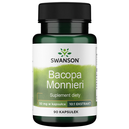 Bacopa Monnieri 10:1 extract - suplement diety