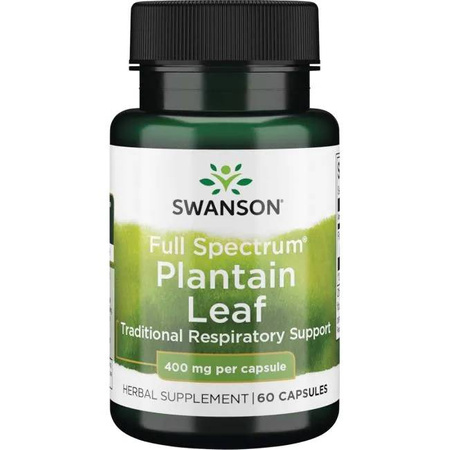 Full Spectrum Plantain (Babka zwyczajna) - suplement diety
