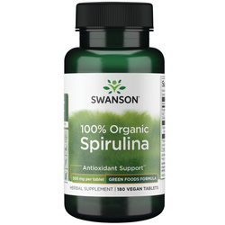 Spirulina certyfikowana 180 tab. - suplement diety