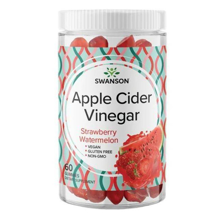 Apple Cider Vinegar w żelkach – smak truskawkowo-arbuzowy - suplement diety
