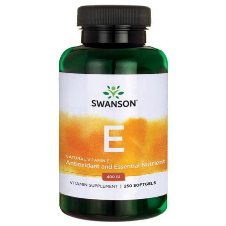 Witamina E Naturalna 400IU 250kaps - suplement diety