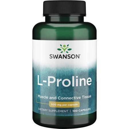 L-Prolina 500mg 100kaps - suplement diety