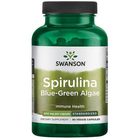 Spirulina standaryzowana 90 kaps - suplement diety