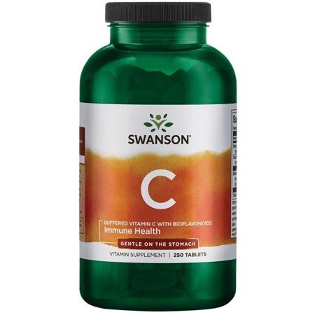 Witamina C1000 buforowana z bioflawonoidami 250 tabletek - suplement diety